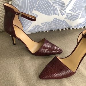 Ann Taylor Heels w/Ankle Straps